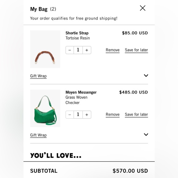 Clare V. Moyen Messengers - Evergreen Woven Checker - Picture 8 of 10